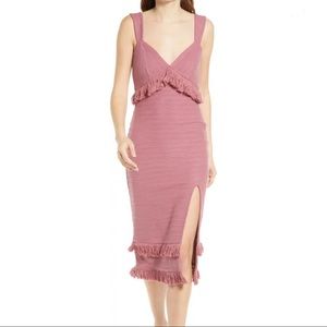 SAYLOR Nicolaia midi-dress, Sz L